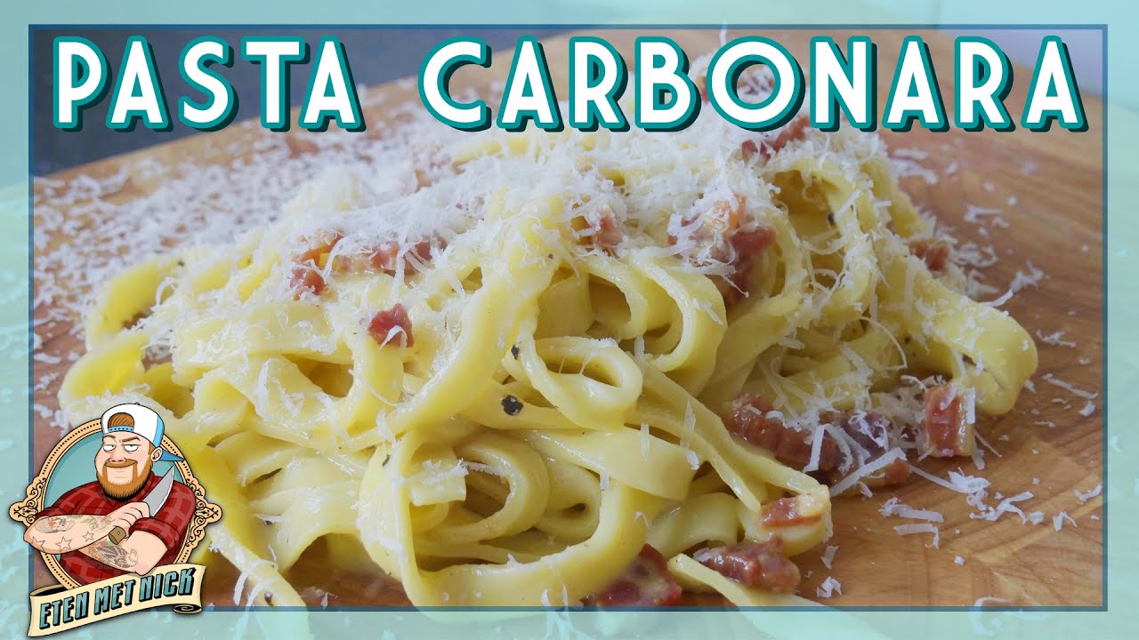 Koken met Verse Producten voor de Perfecte Carbonara