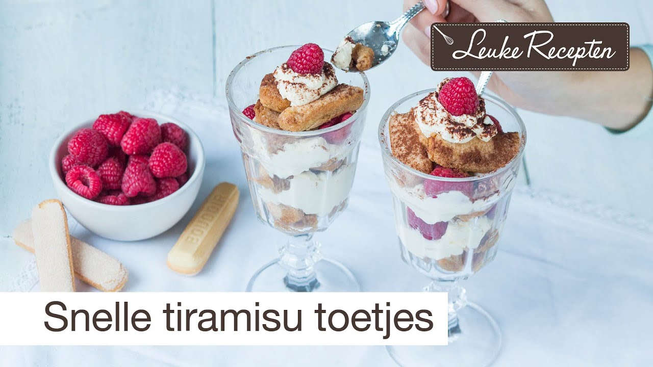 Gezonde Alternatieven voor Tiramisu