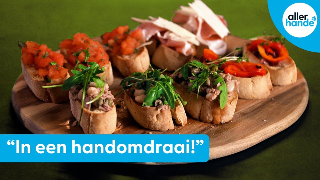 Gezonde Ingredi&euml;nten voor Perfecte Bruschetta
