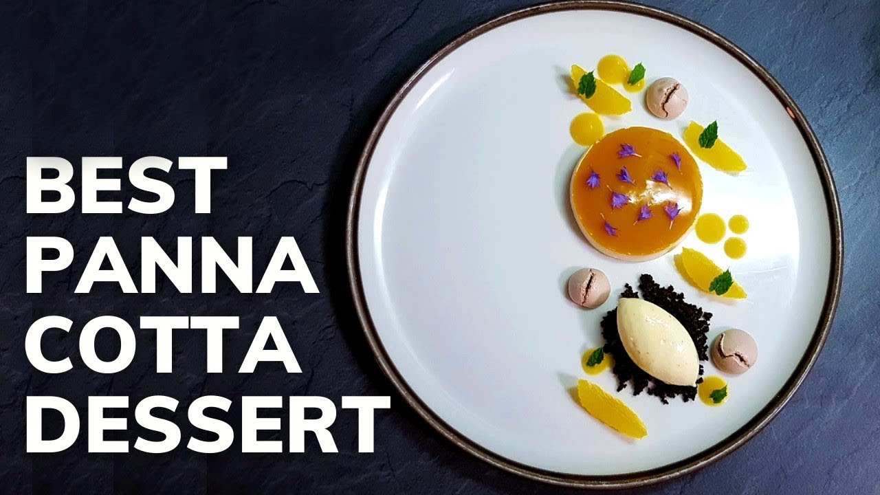 Panna Cotta Dessert Bestellen bij Restaurants
